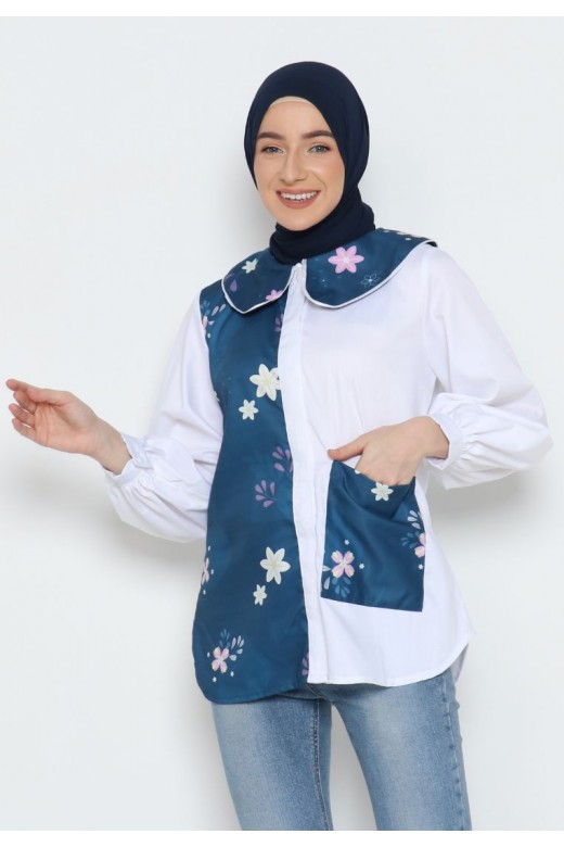Alila Blouse Navy